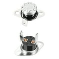 thumbnail image 5 of Uxcell Temperature Control Switch Thermostat 140°C 10A Normally Closed 2 Pack, 5 of 5
