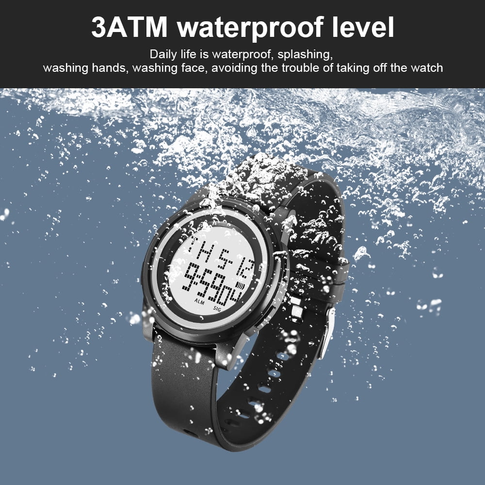 Slim Waterproof LED Digital Sports Watch with Egypt Ubuy