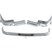 Kuryakyn 6910 Motorcycle Accent Accessory: Rear Tour-Pak Tri-Line Light Accent for 2014-19 Harley-Davidson Motorcycles, Chrome