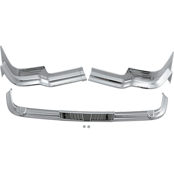 Kuryakyn 6910 Motorcycle Accent Accessory: Rear Tour-Pak Tri-Line Light Accent for 2014-19 Harley-Davidson Motorcycles, Chrome