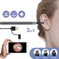 thumbnail image 1 of Coofit Otoscope USB Mini Réglable Multifonctionnel Caméra d'Oreille à DEL Portée d'Inspection des Oreilles, 1 of 10