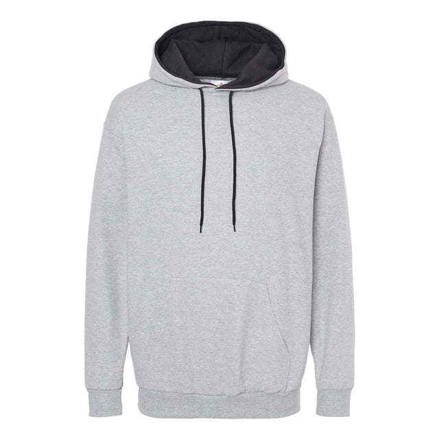 King Fashion KF9041 Two-Tone Hooded Sweatshirt