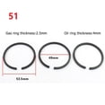 thumbnail image 3 of Luckyn Air Compressor Piston+piston Rings Parts Air Pump Accessories 42/47/48/51/65mm, 3 of 7