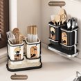 thumbnail image 5 of Modern Simple Chopstick Storage Cutter Block Multipurpose Compact Design Waterproof ABS Construction For Countertops, 5 of 9