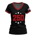 thumbnail image 3 of WERYOUNG Patriotic Graphic T Shirts For Women Fourth Of July Casual Short Sleeve Tees Comfortable 250th Anniversary T-Shirts Holiday Party Cozy Top, 3 of 7