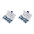 thumbnail image 2 of ZheElen Metal Lightweight And Compact U-shaped Clip Nut For Easy Installation In Automotive Parts Blue And White Zinc Nut M6-50PCS 2Set, 2 of 6