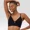 Black, variant on Originals Women's SuperSoft Longline Triangle Bra MHOT10, Olive