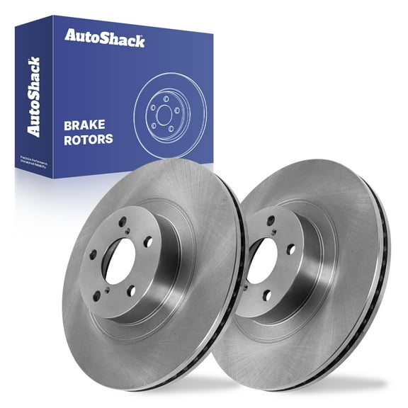 AutoShack Front Brake Rotors for Subaru, Forester 2009-2018 Outback 2005-2014 Impreza 2008-2014 Legacy 2006-2014 XV Crosstrek 2013-2015, AWD H4 2.0L 2.5L H6 3.0L - 11.55" (293.4 mm), 5-Lug