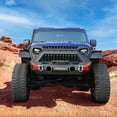 thumbnail image 2 of Ledkingdomus Front Bumper Steel for 2018-2024 Jeep Wrangler JL JLU Winch Plate & D-Rings, 2 of 4