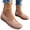 Pink, variant on Orthopedic Flat Loafer for Women 2026 Women's Arch Support Cloe Toe Wide Feet Classic Shoes Casual Easy Slip on Vintage Shoes with Barefoot Feel Comfortable Loafers for Outdoor Walking