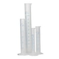 thumbnail image 3 of 4pcs Plastic Graduated Cylinder Kitchen measure tube; graduated cylinder; Laboratory Experiment Test Water Measurement Measuring Tube Cylinder, 3 of 9