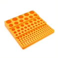 thumbnail image 3 of Portabrocas Multifuncional, Caja para Guardar Brocas con 131 Orificios, Color Amarillo, 3 of 8