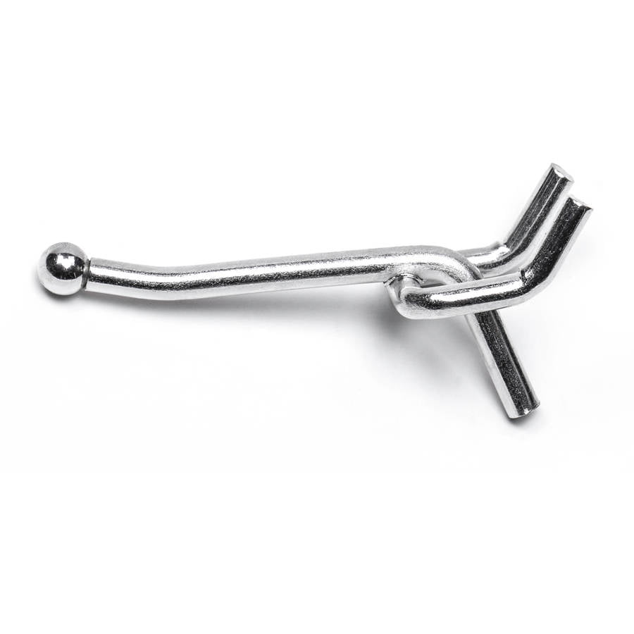 Presa Tools Metal Peg Board Shelving Hooks, 2", 25pk