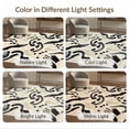 thumbnail image 7 of ODIKA 8'x10' Washable Area Rug Durable, Non-Slip Painterly Asymmetric Boho Scattered Blob Design Contemporary Art for Living Room, Under Sectional, Family, 7 of 7