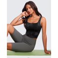 thumbnail image 4 of Remera CRZ YOGA Butterluxe Cuello Cuadrado Ajustada Negra M, 4 of 6