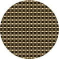 thumbnail image 1 of Ahgly Tapis Rond Lavable en Machine Intérieur Transitionnel Bronze Brun, 3 Pieds Rond, 1 of 7