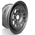 thumbnail image 2 of For 2019-2025 Chevrolet Silverado 1500 17 Inch Powder-Coated Silver Steel - New Take-Off Rim - Road Ready Car Wheel, 2 of 8