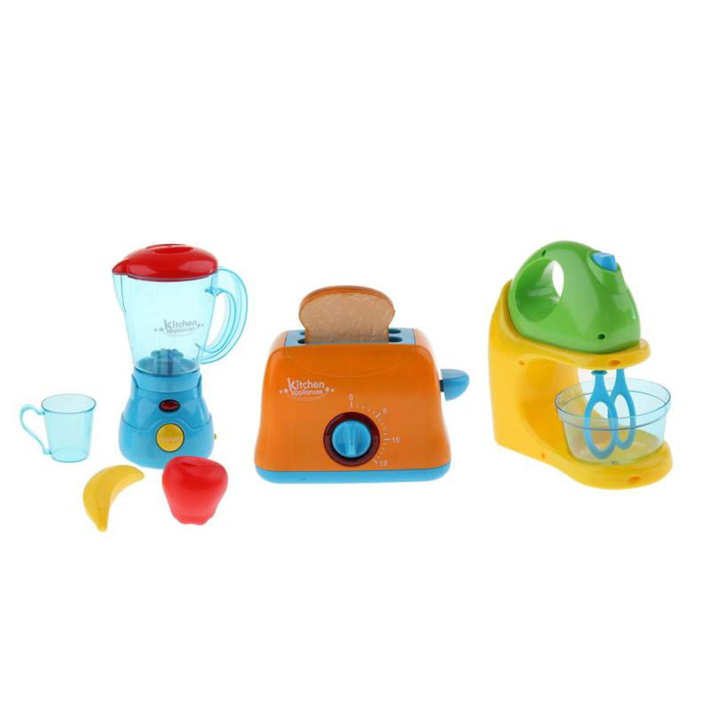 Kitchen Appliances Kitchen Playset Kids Role Play Toy Blender & Juicer 
