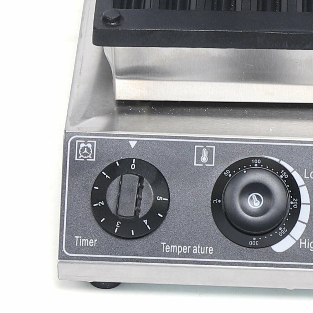 8Pcs Commercial Churros Baker Waffle Maker Machine Non-stick Electric Snacks Baker Machine