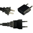 thumbnail image 2 of United States to Ukraine Travel Power Adapter to Connect North American Electrical Plugs to Ukrainian Outlets for Cell Phones, Tablets, eReaders, and More (2-Pack, Black), 2 of 3