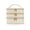 khaki, variant on 3 Layer Cosmetic Organizer Makeup Bag Large Capacity Diamond Grid Toiletry Storage Portable Travel Case for Women