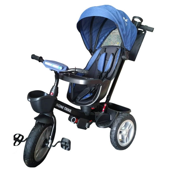 Triciclo 3 en 1 Angelin Baby  Llanta de Aire Azul