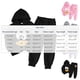 thumbnail image 3 of Cowsor Kids Girl Boy Top Pants Hood Outfits Sweatshirt Tracksuits for Kid Match Hooded Winter Fall Tops Sweatsuits, 3 of 4
