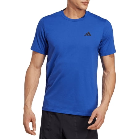 adidas Men s Train Essentials Feelready Training T-Shirt (Semi Lucid Blue M)