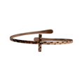 thumbnail image 3 of Howard's Terra Inspirational Cross Rose Gold Bangle Bracelet for Women, 3 of 3