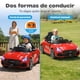 thumbnail image 5 of Carro Eléctrico Montable YEI Rojo Control Remoto Luces LED Bluetooth Puertas Abatibles, 5 of 8