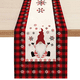 thumbnail image 5 of Camino de mesa navideño, mantel decorativo para el hogar, mantel estampado, mantel de lino cifrado, camino de mesa aislado, 5 of 6