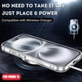 thumbnail image 5 of Entronix Magnetic Clear Case for iPhone 15, Hard Back Cover, 5 of 7