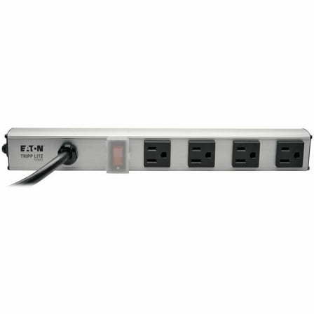 Tripp Lite 12" 4-Outlet Power Strip w/ 6-ft. Cord