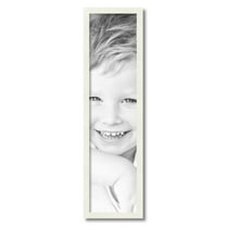 ArtToFrames 8" x 32" White Picture Frame, 8x32 inch White Wood Poster Frame (WOM-5138)