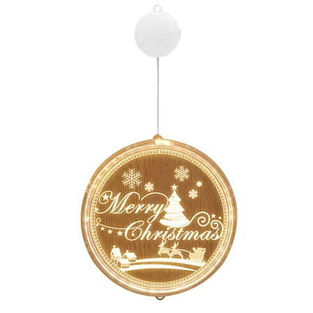 

Veki Layout Light String Room Red Led Lights Creative Lights Window Net Christmas Decoration Hangs Stain Glass Window Hanging