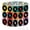 Color 2, variant on Drum Lampshades 13"x13"x10" Tropical Jungle Scene Colorful Parrots Green Foliage Light Shade for Table Lamps Floor Lamp Shades Replacement Assembly Required