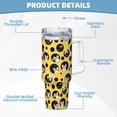 thumbnail image 5 of Cauagu mouse live in cheese home Print Stainless Steel Vacuum Insulated Tumbler,40oz Water Bottle with Handle & Flip Straw Reusable Travel Coffee Mug for Women & Men, 5 of 8