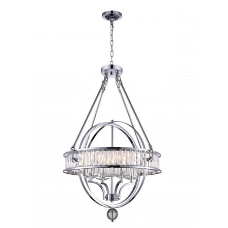 

4 Light Chandelier with Chrome finish
