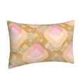 thumbnail image 2 of YFYANG Super Soft Rectangular Plush Cushion Cover (Without Pillow Insert), Fantasy Cloud Geometry Comfort and Non-Pilling Hidden Zip Bedroom Sofa Pillowcases, 20"x30", 2 of 9