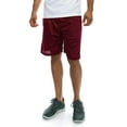 thumbnail image 3 of Ma Croix Men's Mesh Basketball Shorts with Pockets Big and Tall Sportswear, 3 of 4