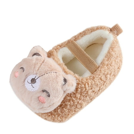 

Rgdypko Baby Sock Shoes Baby Walking Shoes Warm Soft Comfortable Toddler Warming For Girls Breathable Lightweight Slip On Shoes