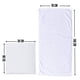 thumbnail image 4 of 2 Toallas Color Blanco De Baño 100 Porciento Algodon 2 Toallas de Baño y 2 Toallas de Mano, 4 of 4