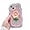 Pink, variant on for iPhone Case,Cute 3D Colorful Cartoon Flower Wave Shape Frame Camera Lens Protection Soft Shockproof Phone Case (Orange,iPhone 12)