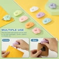 thumbnail image 5 of Uxcell Box Cutters, 6 Pcs Retractable Letter Opener Cloud Shaped Small Package Opener Envelope Slitter, Blue (2.4x1.5Inch), 5 of 5