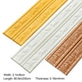 thumbnail image 2 of Fashion Self Adhesive Waterproof Wall Trim Line Home Decoration Wall Border Skirting Wall Stickers GOLD, 2 of 8