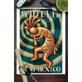 thumbnail image 3 of Santa Fe, New Mexico, Kokopelli (9x12 Wall Art Print, Home Decor), 3 of 3