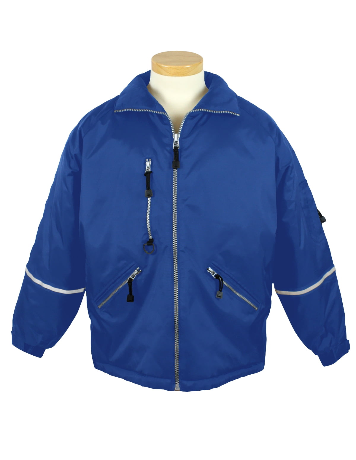 TriMountain Courier 8930 Nylon jacket with reflective tape, Large