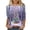 CR2, variant on Darzheoy Womens Christmas Tops Casual Printed Round Neck Mid-Length 3/4 Sleeve Sweatshirts Drop Shoulder Loose Solid Color Graphic Blouses