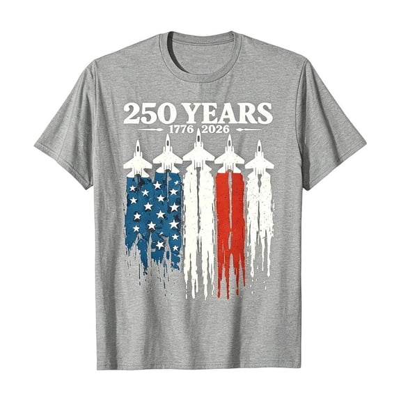 MuXiKeJi Clothes Boys Girls USA Shirt Kids 250 Anniversary USA Shirts American Flag Tshirt 4th of July Outfits Cute Patriotic Top 6-14y