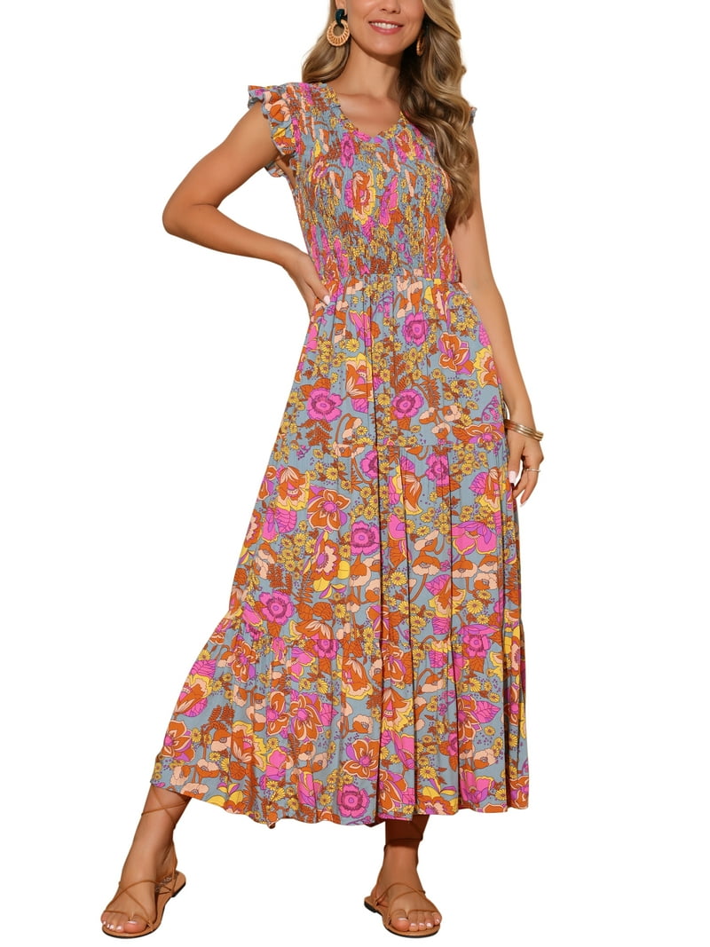 camilla mini dress Deep Cut Camilla Mini Dress - Mini Fleur